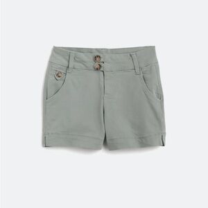Women's Sage Green Casual Shorts